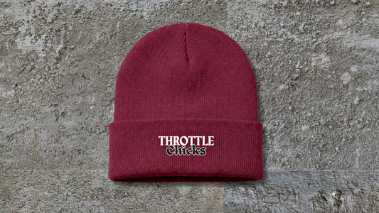 THROTTLE CHICKS™ EMBROIDERED TOQUE