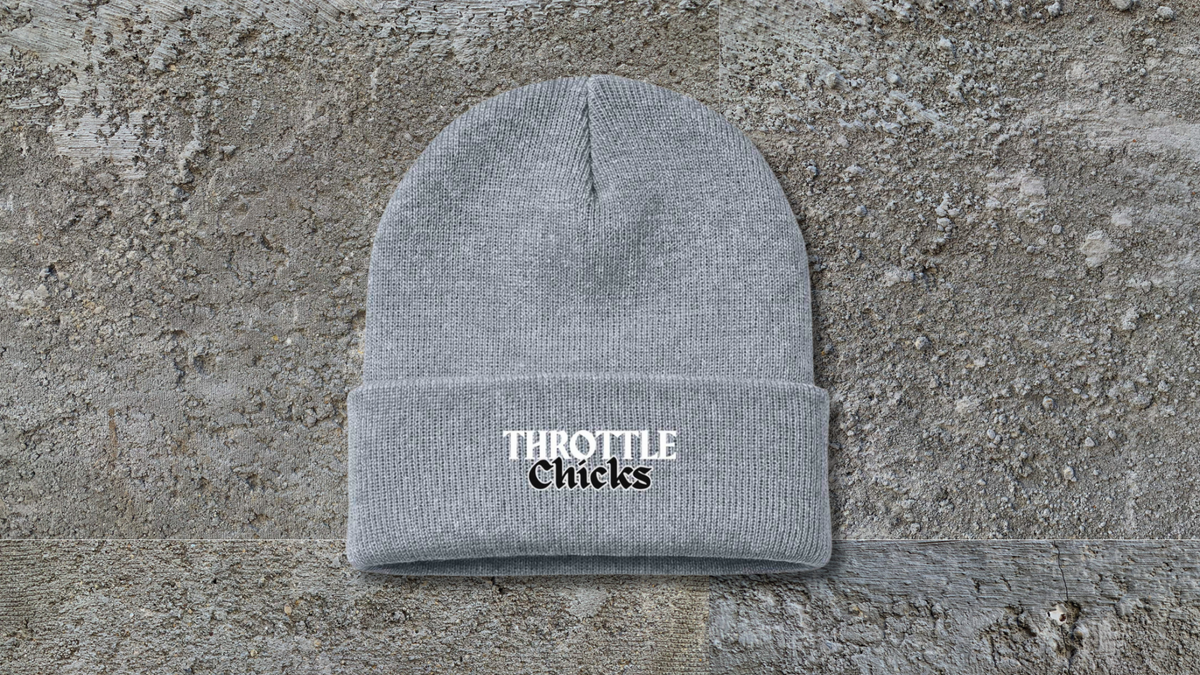 THROTTLE CHICKS™ EMBROIDERED TOQUE