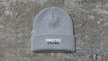 THROTTLE CHICKS™ EMBROIDERED TOQUE