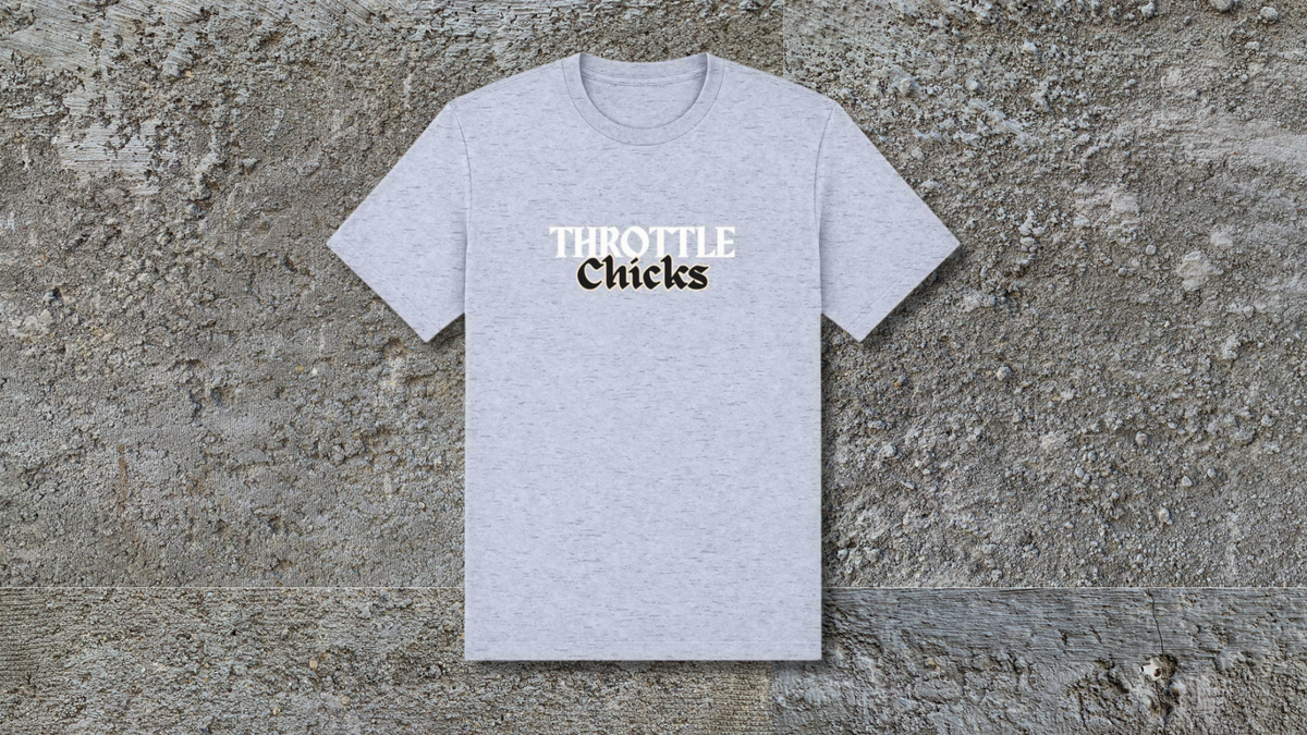 THROTTLE CHICKS™ Rebuilt Logo Tee