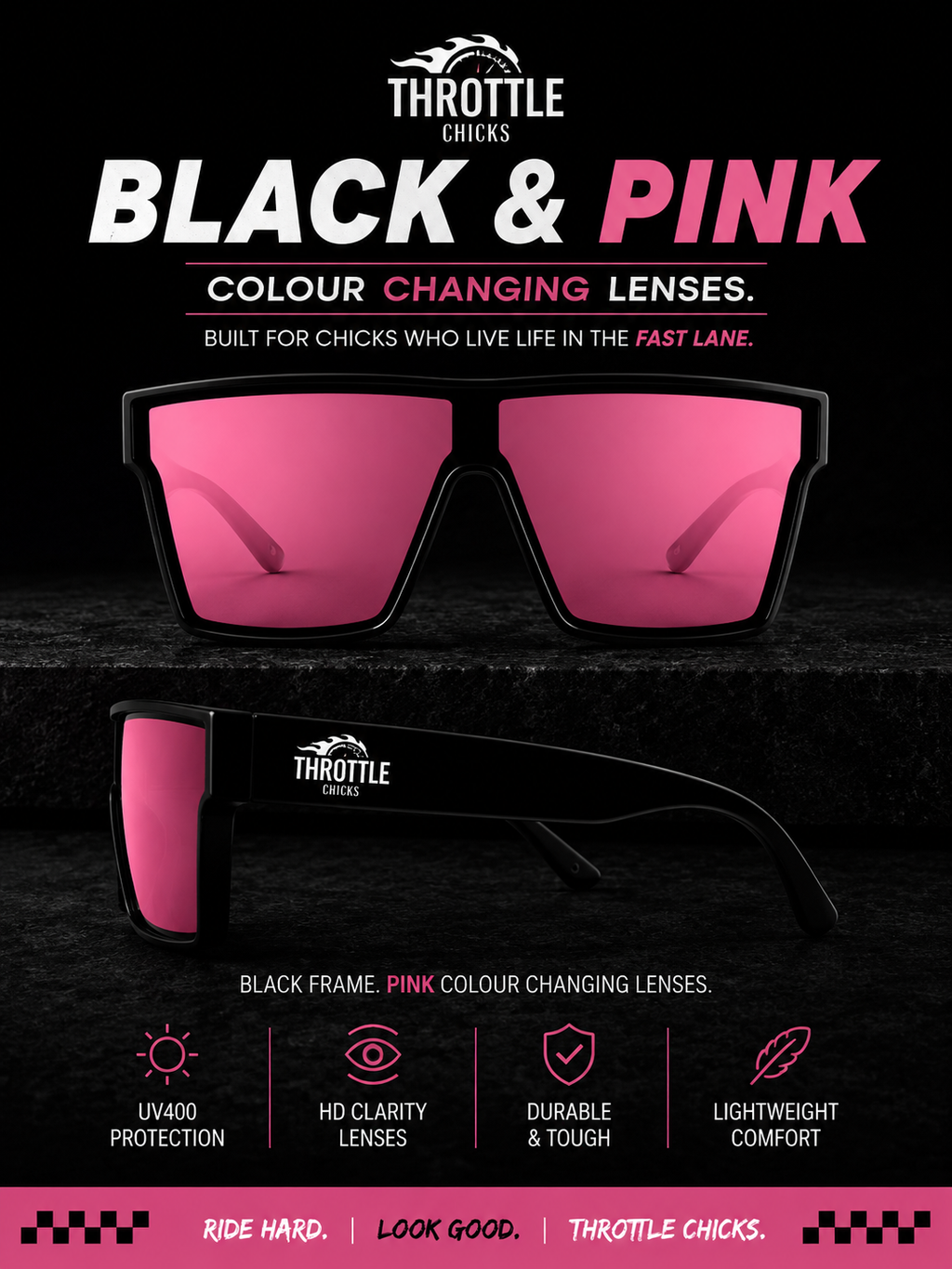 New Throttle Chicks Sunnies
