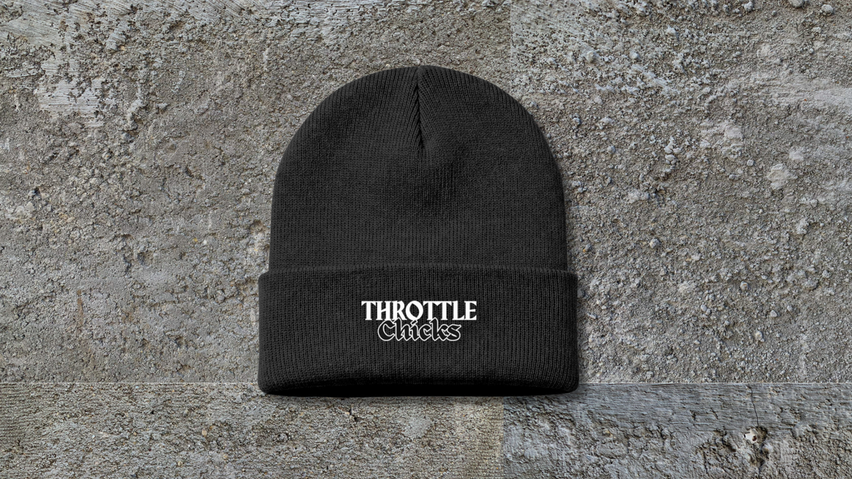 THROTTLE CHICKS™ EMBROIDERED TOQUE
