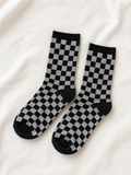 Checkered socks