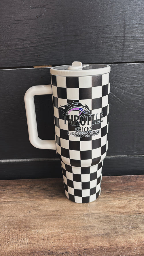 Checkered Tumbler 40 oz