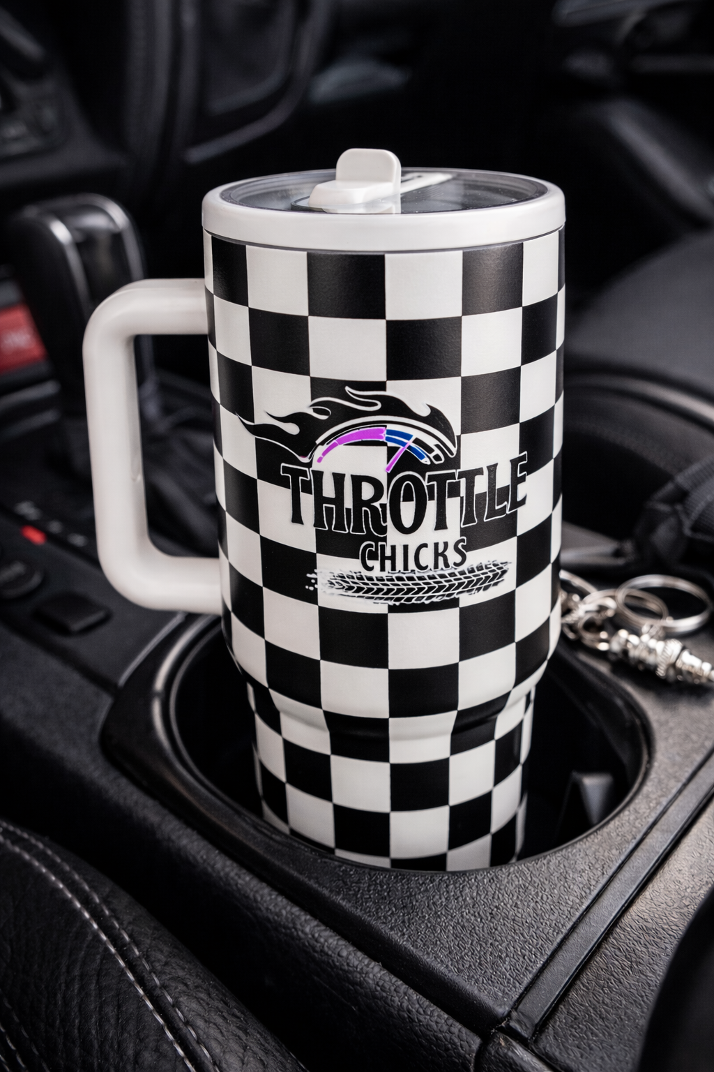 Checkered Tumbler 40 oz